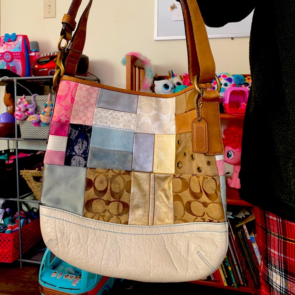 Coach summer fun bag